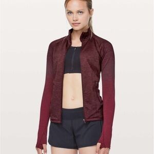 Lululemon Ready to Run Jacket Star Ruby 10